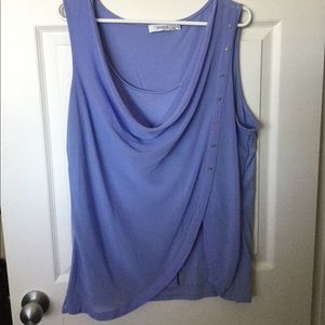 XL periwinkle Rickis top
